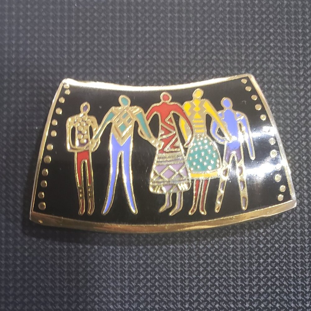 Laurel Burch La Familia Slide Necklace pendant
